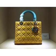 Réplica de bolso Dior Lady Default color oro