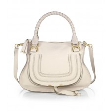 Bolso mediano Chloe Marcie blanco Bolso mediano Chloe Marcie blanco
