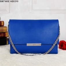 Bolso de hombro Celine Blade Flap de piel de becerro azul 5367 Bolso de hombro Celine Blade Flap de piel de becerro azul 5367