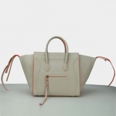 Bolsos Celine de piel de vaca blanca hielo Bolsos Celine de piel de vaca blanca hielo