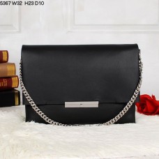 Bolso de hombro Celine Blade Flap de piel de becerro negro 5367 Bolso de hombro Celine Blade Flap de piel de becerro negro 5367