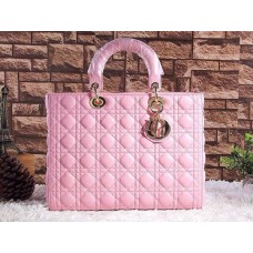 Réplica del bolso Dior Lady Default Totes de piel auténtica