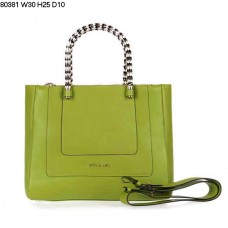 Bolso de mano Bvlgari New Hand Carry Serpenti Ferrari de piel verde manzana 80381