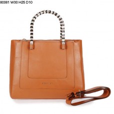 Bolso de mano Bvlgari New Hand Carry Serpenti Ferrari de piel color amarillo tierra 80381 Bolso de mano Bvlgari New Hand Carry Serpenti Ferrari de piel color amarillo tierra 80381