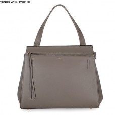 Bolso Celine EDGE de piel de becerro color caqui 26938
