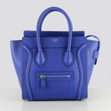 Bolsos de mano Celine medianos color azul neón