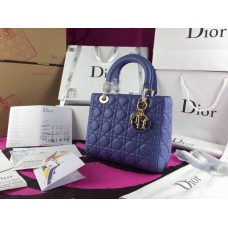 Réplica de bolso Dior Lady Default azul