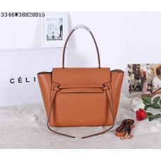 Riñonera Celine de piel de becerro natural marrón Riñonera Celine de piel de becerro natural marrón