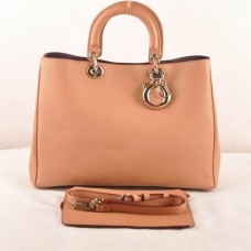 Bolso Dior Diorissimo Jumbo de piel original color camel (herrajes dorados) 602