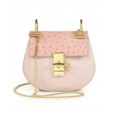 Bolso bandolera mini de piel adornada de Chloe Drew