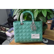 Réplica del bolso Dior Lady Default verde