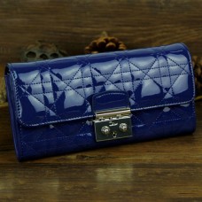 Cartera Dior con solapa 9002 azul