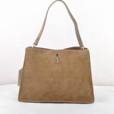Bolso Celine EDGE de piel de ante color caqui 309