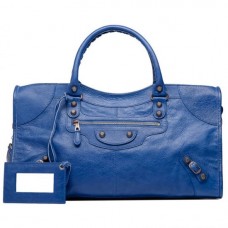 Balenciaga Giant 12 Oro Rosa Tiempo Parcial Azul Cobalto