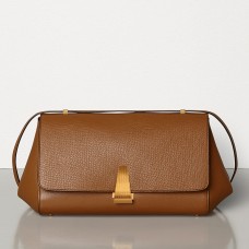 Bolso Bottega Veneta Small BV Angle en color marrón palmellato