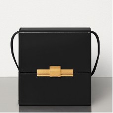 Bolso Daisey de Bottega Veneta en piel de becerro francesa negra.