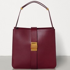 Bolso Marie de Bottega Veneta en piel napa burdeos.