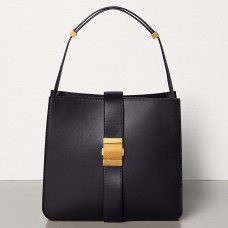 Bolso Marie de Bottega Veneta en piel napa negra.