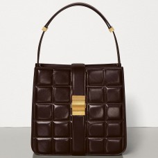Bolso Marie acolchado de Bottega Veneta en piel de becerro de papel fondente