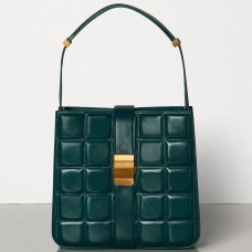 Bolso Marie acolchado de Bottega Veneta en piel de becerro verde.
