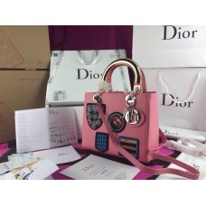Réplica AAA del bolso Dior Lady Default de piel auténtica.