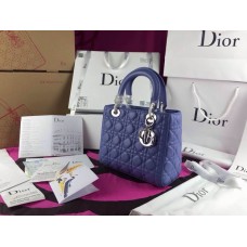 Bolso azul de imitación AAA Dior Lady Default