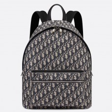 Mochila Dior Black Oblique de lona