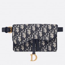 Bolso bandolera Dior Blue Oblique