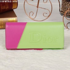 Cartera Christian Dior Multicolor Lima/Melocotón con Solapa 119