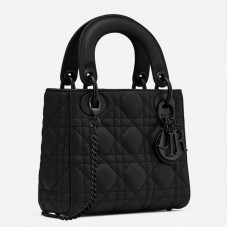 Bolso Dior Lady Dior Mini Chain So negro
