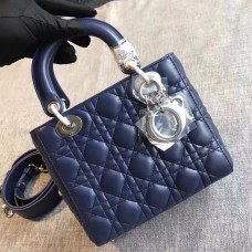 Bolso Dior My Lady Dior en piel de cordero color zafiro Bolso Dior My Lady Dior en piel de cordero color zafiro
