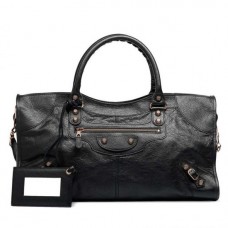 Balenciaga Giant 12 Oro Rosa Tiempo Parcial Negro