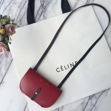 Bolso de mano Celine Palmelato con correa roja Bolso de mano Celine Palmelato con correa roja