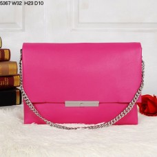 Bolso de hombro Celine Blade Flap de piel de becerro color melocotón 5367 Bolso de hombro Celine Blade Flap de piel de becerro color melocotón 5367