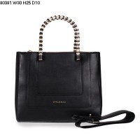 Bolso de mano Bvlgari New Hand Carry Serpenti Ferrari de piel negra 80381 Bolso de mano Bvlgari New Hand Carry Serpenti Ferrari de piel negra 80381