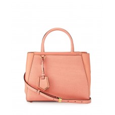 Bolso de compras mini Fendi 2Jours rosa Bolso de compras mini Fendi 2Jours rosa