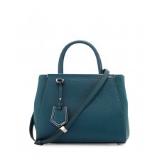 Bolso tote mediano de piel Fendi 2Jours Ocean