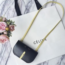 Bolso de mano Celine Noir con correa Palmelato Bolso de mano Celine Noir con correa Palmelato
